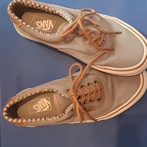 Vans Gray and Brown Women's Sneakers